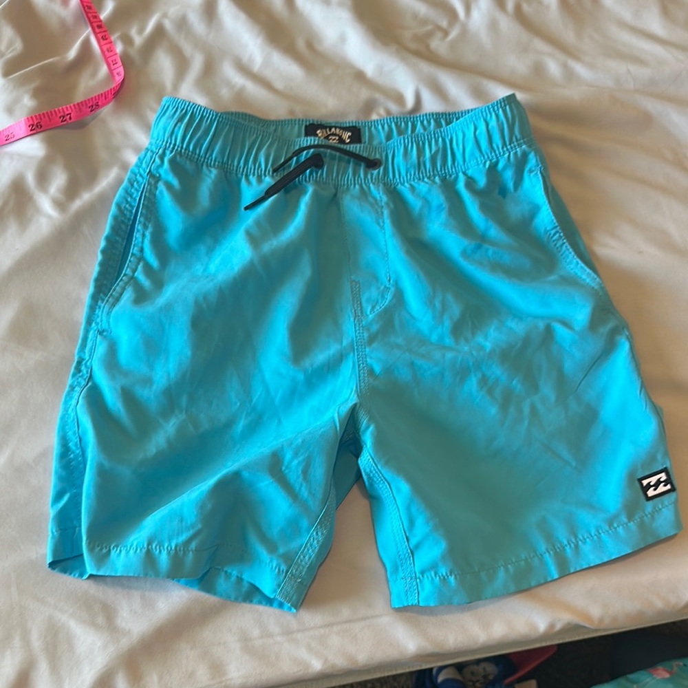 Billabong Blue Swim Trunks Quick-Dry Elastic‎ Waist